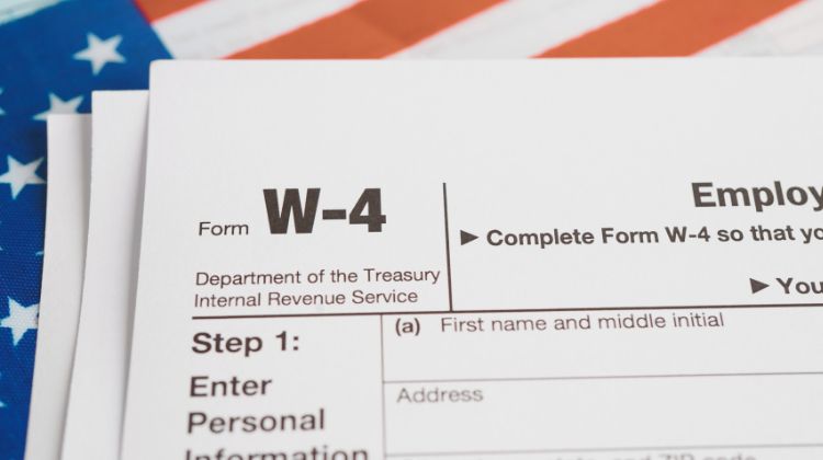 w-4 tax form