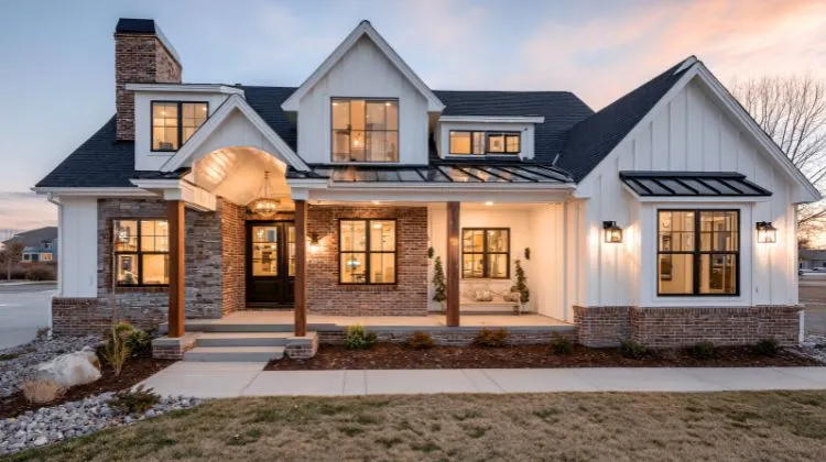 Beautiful new home - mortgage rate forecasts this year